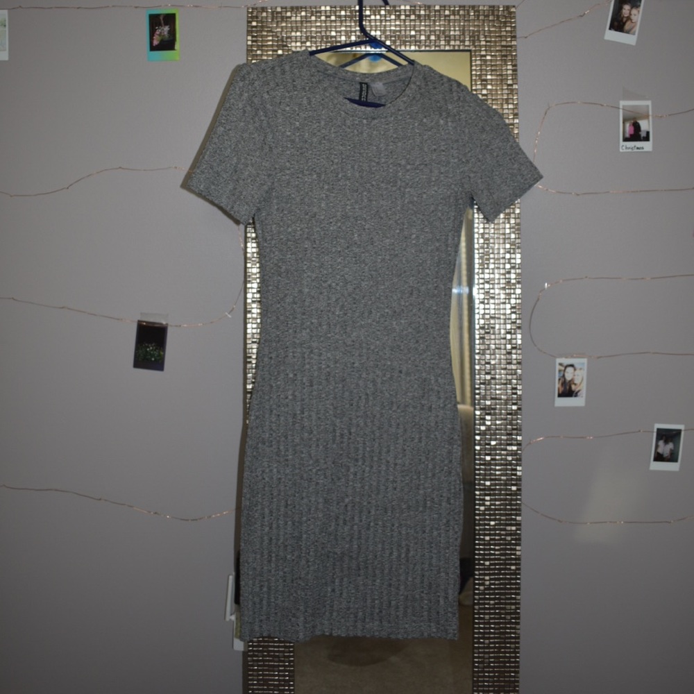 Grey bodycon